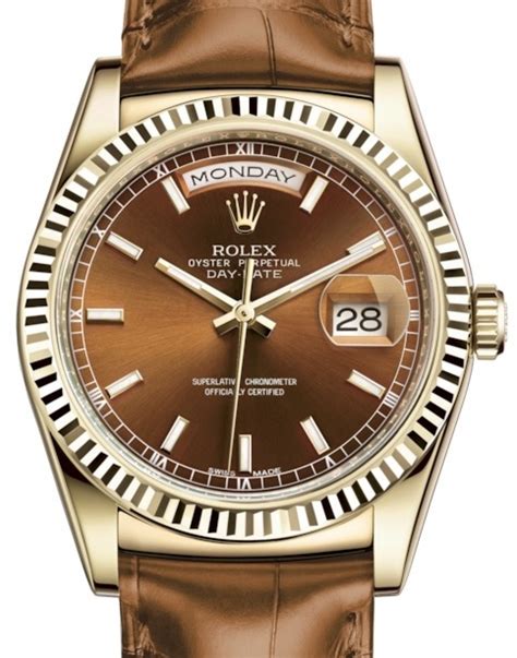 rolex strap gold|original rolex leather strap.